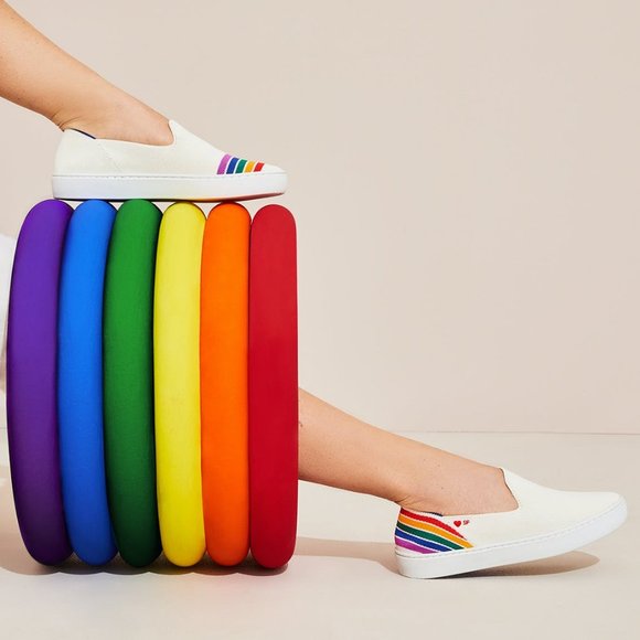 Rothy's Shoes - Rothy's Pride Sneaker Size 8 RARE - Never opened!
